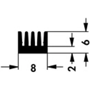 ICK SMD F 8 MI Fischer Elektronik Kühlkörper Bild 2