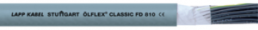 PVC Anschluss- und Steuerleitung ÖLFLEX CLASSIC FD 810 12 G 0,75 mm², AWG 19, ungeschirmt, grau