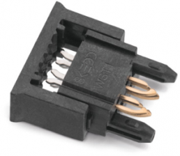 Schneidklemmsteckverbinder, 12-polig, RM 2.54 mm, gerade, schwarz, 490107671212