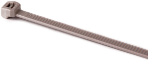 Kabelbinder außenverzahnt, Polyetheretherketon, (L x B) 145 x 3.4 mm, Bündel-Ø 4 bis 35 mm, beige, -55 bis 240 °C