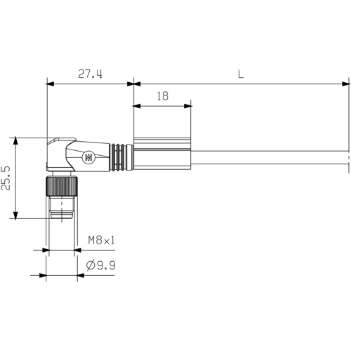 1857551000 Weidmüller Sensor-Aktor Kabel Bild 2