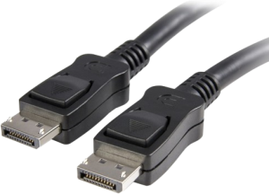 DisplayPort 1.2 Audio/Video Anschlusskabel, schwarz, 2 m