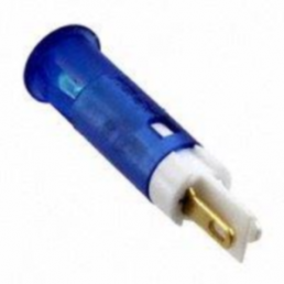 LED-Signalleuchte, 24 V (DC), blau, 1.2 cd, Einbau-Ø 6 mm, LED Anzahl: 1