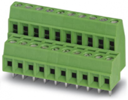 Leiterplattenklemme, 28-polig, RM 3.5 mm, 0,14-1,5 mm², 8 A, Schraubanschluss, grün, 1751510