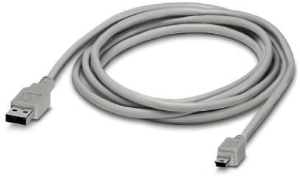 USB Adapterleitung, USB Stecker Typ A auf Mini-USB Stecker Typ B, 3 m