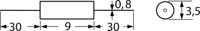 RNS1 0R22 Futaba Bedrahtete Widerstände Bild 2