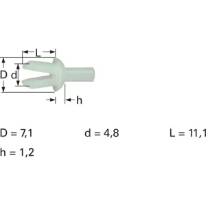 301-2282-000 Nieten, Dübel