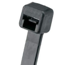 Kabelbinder, lösbar, Nylon, (L x B) 188 x 4.8 mm, Bündel-Ø 1.5 bis 48 mm, schwarz, UV-beständig, -60 bis 90 °C