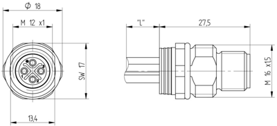 934980207 Lumberg Automation Sensor-Aktor Rundsteckverbinder Bild 2