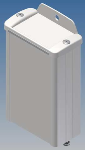 Aluminium Profilgehäuse, (L x B x H) 100 x 59.9 x 30.9 mm, weiß (RAL 9002), IP65, TEKAM 12-E.7