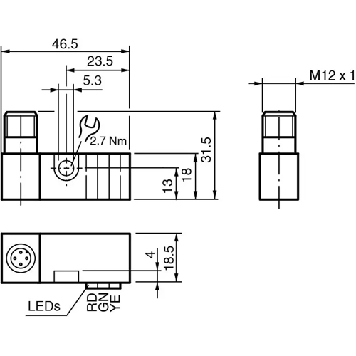 297909 PEPPERL+FUCHS Näherungsschalter, Reedschalter Bild 2