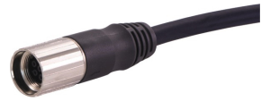 Sensor-Aktor Kabel, M17-Kabeldose, gerade auf offenes Ende, 7-polig, 10 m, PVC, schwarz, 8 A, 21375200703100