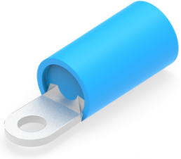 Isolierter Ringkabelschuh, 1,25-2,0 mm², AWG 16 bis 14, 2.36 mm, M2, blau