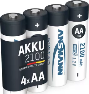 5035052 Ansmann Rundzellen-Akkus, 9V-Block-Akkus
