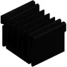 SK 495 37,5 SA Fischer Elektronik Kühlkörper