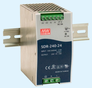 Stromversorgung, 24 bis 28 VDC, 10 A, 240 W, SDR-240-24