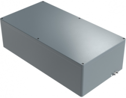 Aluminium EX-Gehäuse, (L x B x H) 600 x 310 x 181 mm, grau (RAL 7001), IP66, 253160180