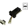 10121110 BKL Electronic Adapter für D-Sub Steckverbinder, USB Steckverbinder, PC Steckverbinder