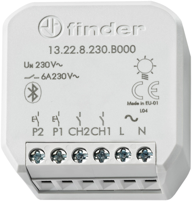 13.22.8.230.B000 Finder Stromstoßschalter und Dimmer