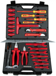 VDE-Werkzeugsatz, mit 24 Werkzeugen