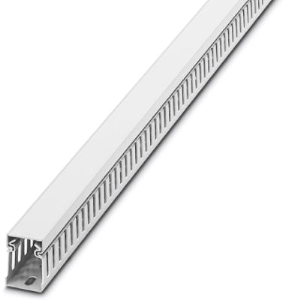 Verdrahtungskanal, (L x B x H) 2000 x 30 x 40 mm, PVC, weiß, 3240620
