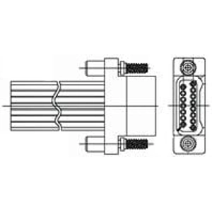 1589788-2 TE Connectivity D-Sub Steckverbinder