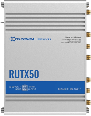 RUTX50000000 TELTONIKA NETWORKS UAB Server, Router Bild 1