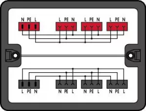 899-631/311-000 WAGO Flush-mounted Boxes, Junction Boxes
