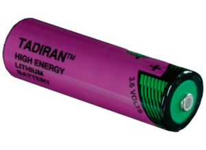 Lithium-Batterie, 3.6 V, LR6, AA, Rundzelle, Flächenkontakt