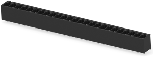 Leiterplattenklemme, 25-polig, RM 3.81 mm, 11 A, Stift, schwarz, 2-2342078-5