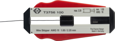 T3756 100 C.K Tools Abisolierzangen, Abmantelungswerkzeuge Bild 3