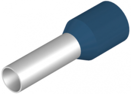 Isolierte Aderendhülse, 2,5 mm², 14 mm/8 mm lang, blau, 9046230000
