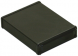 Aluminium Profilgehäuse, (L x B x H) 113 x 66 x 18 mm, schwarz, MTK6110.9