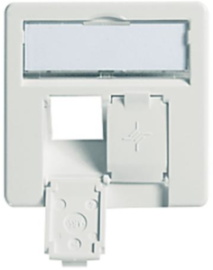 Zentralplatte für Anschlussdosen, weiß, 100020622