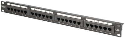 DN-91624U-CR DIGITUS Verbindungsmodule, Patchpanels Bild 1