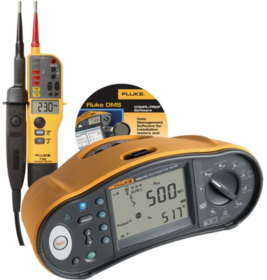 1663 SCH-TPL KIT/F Fluke VDE-Tester, Installationstester, Isolationsmessgeräte
