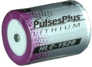 Lithium-Batterie, 3.9 V, 1/2R6, 1/2 AA, Rundzelle, Flächenkontakt