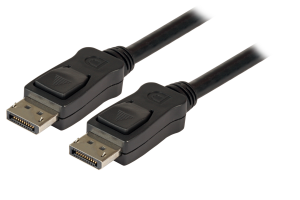 DisplayPort Kabel Stecker-Stecker, 3m, schwarz, 8K120Hz