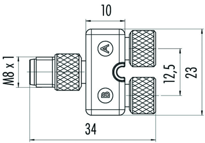 1805660000 Weidmüller Sensor-Aktor Adapter Bild 2