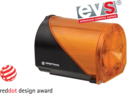 LED-EVS-Sirene, 114 dB, gelb, 24 V AC/DC, 444 310 75