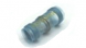 Stoßverbinder mit Wärmeschrumpfisolierung, 0,14 mm², AWG 26, transparent blau, 10.31 mm