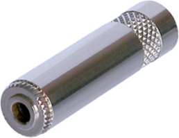 3.5 mm Klinkenkupplung, 3-polig (stereo), Lötanschluss, Metall, NYS240