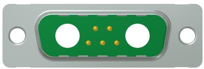 3007W2PAR99A10X CONEC D-Sub Steckverbinder Bild 3