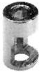Adapter, Ø 6.35 mm, (H) 9.5 mm, silber, für Drehschalter, 1825620-1