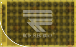 Leiterplatte, 100 x 160 mm, Epoxyd Roth Elektronik RE060-LF