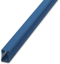 Verdrahtungskanal, (L x B x H) 2000 x 30 x 40 mm, PVC, blau, 3240305