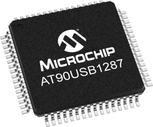 AVR Mikrocontroller, 8 bit, 16 MHz, TQFP-64, AT90USB1287-AU