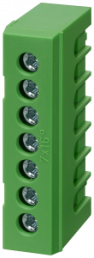 ALPHA-ZS, PE Klemme, 7-polig 7x 16mm2, gelb grün,8GS40303