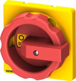 Drehantrieb, Betätigungsknebel rot/gelb, für Isolierstoffkapselung, für 16-32A, 3LD92243G