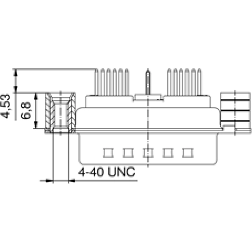 3H45W2PAR76A50X CONEC D-Sub Steckverbinder Bild 2